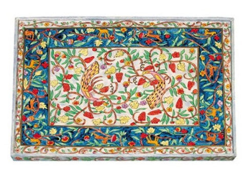 YAIR EMANUEL Hand Painted Challah Board